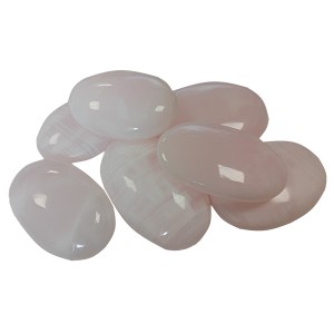 Calcite Mangano Palmstone 60mm Wt: 105g Calcite Mangano Palmstone 60mm Wt: 105g